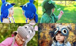 Over 1500 images of our handmade creations
Animal hats - Alien Monster Hats - Crochet Patterns - Photo Props - Knit Patterns - Parasols - And more
For all ages Newborn to Adult ( Men, Women, Boys and Girls )
Pricing starting at 30.00
Visit our website :