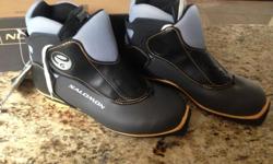 Salomon Cross-Country Ski Boots, tags still on. Size 7.5 US; original price $199.