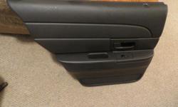 Crown Victoria Parts - off 2010 model - Rear Door Panels from $10 , rear door handles $10, seats, one jack left, police trunk organizer $20 - All Priced to Clear open to Offers'!!! - also have tons of late model 2007-2014 Tahoe/Suburban rear door panels