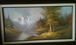 12x24 oil painting. The frame is bigger. Beautiful mountain scene.
This ad was posted with the Kijiji Classifieds app.