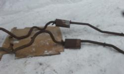 daul exhaust for 74-81 camaro great shape,just has some surface rust,tail pipes are great shape $50 takes both