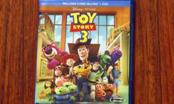 Blue-Ray and DVD of Disney's Toy Story 3.
Disks are in good condition
Located in Langford
See picture