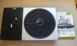 Hello
I am selling Dj Hero 2 with game and Turntable
I've only had for 4 months now, works great
Thank you
Ahmed
