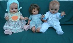nice collection on Dolls, older Dolls, 19" Dolls and other Dolls, all in good condition, selling the Dolls for $10 each - BUY 1 get 1 FREE -
* View seller's list - for more items, all very low priced. Come and check it out.
* Location: Langford 980 Furber