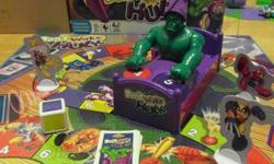 Don't Wake Hulk
Fun game for 4 players
ages 3+, all pieces incl. 
good condition from my nonsmoking, pet free home