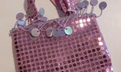 Shoes and Purse offered as a matching set. Light purple colour decorated with sequins.
Footbed measures 7 in.
Never used. Original packaging. Smoke and pet free.
Cross posted. First come.