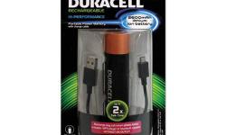 3 pack of 2600mah Duracell Rechargeable back up batteries. Brand new in box. Not exactly as pictured as mine is a 3 pack.