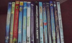 $1 each
Kids Movies
Nanny McPhee
Nanny McPhee Returns
Annie
Journey to the Centre of the Earth 1&2
The Seekers
Shrek 1-2-3-3d and Forever After the Final Chapter 5 in all
Other DVDs
Shall We Dance
The Ugly Truth
Noah
Snow White and the Huntsman
Mirror