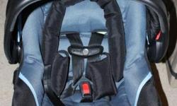 Eddie Bauer Designer 22 Infant Car Seat & Base for $90 OBO
 
I purchased it in February 2011 from Sears. I paid $165 brand new.
It was used for one month and then we were given a stroller/car seat travel system.
No rips, holes, stains, mold, etc. It has