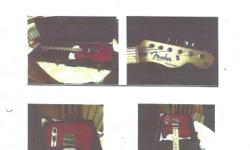 Fender Telecaster Deluxe series Red 6 string . 600.00 O.B.O.