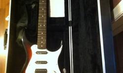 Excellent condition. AXL Marquee, SRO Electric guitar with hard case and rocktron amp with built in tuner