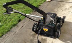 Yard works electric mower......only used a few times. Geat shape and easy to use.OBO