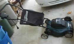 Electric Lawn Mower Works Great just moving and need to downsize.