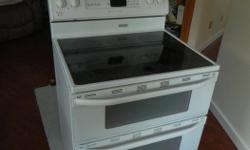 Maytag Gemini (white)
like new
Ceramic top, four burner plus warming center,
double oven
*price reduced*