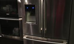 Less than two years old. Model EI28BS65KS4. Height of 70".
Works great with the exception of ice maker that infrequently stops dispensing ice.
Paid $2639 (+ taxes).
If listed here it is still available for sale. Asking $800.