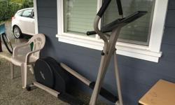 Excellent working condition elliptical trainer. Older model but works well... programmable workouts. Moving and must sell.