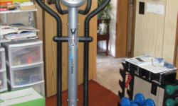 Elliptical Cross Trainer in Excellent Condition
Model ST-950 infiniti by eurosport
Features: 12 Programs / Blank Program / Target Heart Rate 55%, 75%, 90%, THR.
Asking $500.00