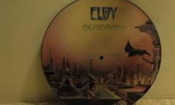 Rare Eloy Metromania picture disc with clock insert. German release. Will not ship.