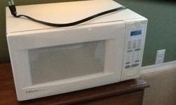 Great Condition. Bought over the stove microwave because of kitchen renos. Pet free, smoke free home.