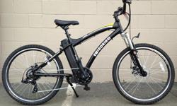 Light and Balanced this is a great choice for those who want a mountain bike with a serious kick!
You will hard press to find anything quite like the feel of this bike.
Lots of torque and rides smoothly through a variety of terrain.
Go Time Electric and