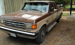 Make
Ford
Model
F-250
Colour
brown
Trans
Automatic
kms
321867
1987 Ford diesel with fifth wheel hitch airflow gate , new brake control,