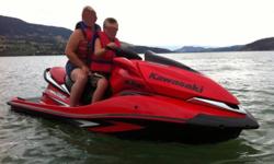 2008 Kawasaki Jet Ski Ultra 250X
Super Charged 1500cc, 250 HP, inter cooled
Zero to 30MPH in 2 seconds
3 Passenger
Virtually new only 40 hours.
lots of storage space,
EZ Loader trailer
Excellent condition was over $18,700 for package (have receipts)
plus