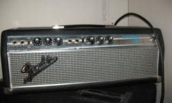 FENDER Bassman Amplifier AB165  1.5 AMP  117 V
 
If interested please respond with your name, phone number and best time to call. Thanks.