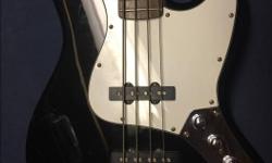 I have a new condition Fender Jazz Bass Copy in black with a Concert brand logo on the Headstock, its all wood body, has a bolt on neck,
This is a beautiful guitar the quality is as good as Squier Japanese guitars,
i've been unable to find anything out