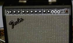 I am selling an Exc Condition Fender Princeton 65DSP amp.  Hardly used at all.  Just sold my electric so I don't need the amp.   Amp is cosmetically and sonically excellent/ as new.  No rips/ tears.   65 watts.  SS amp.
 
Would be willing to either sell