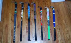 7 Field Hockey Sticks from 27" - 36". Everyone can play!
We are able to bring the items into Victoria/Colwood