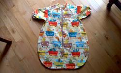 New, unique, made to order flannel Infant sacks, front zipper, fits 0-3 (4) mo. Keeps your baby cozy and safe. Great baby gift!
