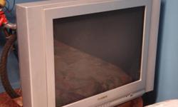 Older model flat screen TV $30.00  Works great, only turns on and off with the remote .. button on TV doesn't work..  great for TV watching or game systems. Phone 250-417-0936 ask for Brenda