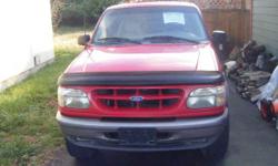 Make
Ford
Model
Explorer Sport
Year
1997
Colour
Red
kms
253000
Trans
Automatic
Automatic Transmission,
4.O , 6 Cylinder,
-Air conditioning
-AM/FM stereo
-Anti-lock brakes
-Anti-theft
-Bucket seat
-CD player
-Cruise control
-Dual air bag
-Fog lights