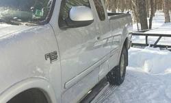 Make
Ford
Model
F-150
Colour
SILVER
Trans
Automatic
kms
255000
1998 Ford F 150 in excellent condition and running order.
3 door, car starter, new gas tank, breaks and starter, spark plugs and both manifolds. Under coated yearly. 4 x 4 works perfect. Mega