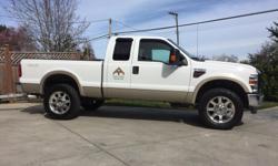 Make
Ford
Model
F-350 Super Duty
Year
2009
Colour
White
kms
180
Trans
Automatic
FORD F350 LARIAT SUPER DUTY 6.4L DIESEL
Local/no accident/2 owner truck
Excellent shape and meticulously maintained
Every option and upgrade on this truck
Rare extended cab