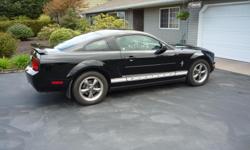 Make
Ford
Model
Mustang
Year
2006
Colour
Black
kms
121869
Trans
Automatic
1 owner, Pony package,anti-theft system,wheel locking kit,interior sport appearance pkg., v6 Pony package, leather interior, bodyside mouldings,PW,PS, Pdl, 4 wheel disc