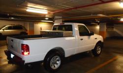 Make
Ford
Model
Ranger
Year
2011
Colour
whit
kms
168874
Trans
Automatic
very nice condition 4 winter tires on rims 4 summer tires on rims tool box auto starter very very good on gas