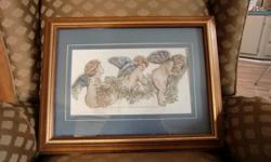 Beautiful, nicely framed Paper Tolle prints (set of 2). $25 for both