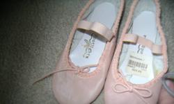 FOR SALE:  four pairs of dance shoes. One pair ballet, two pairs tap. Asking $15 for both. Will sell individually for $10 each. All are in excellent condition. Hardly worn at all. Daughter grew out of ballet pair and one tap pair before her lessons