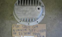 For Sale, used  GM Performance Parts aluminum differential cover for 8.6? gear , 10 bolt trucks. No damage, increases capacity by 1 Liter, cooling fins. Used if you do towing.
 $100.00 OBO, Dale, 1-204-471-2975 Cel.