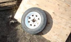 12''spare tire and wheel 4 bolt hole [,2 tires wheels] 20.00 each