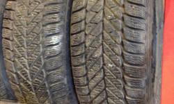 Two tires P195 60R14 good condition