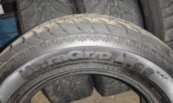 P235/65R17   used only 4 months $750. firm
                        Also (1) new goodyear allegra 
                        p205/70r15 on a dodge rim 
                                            $60.