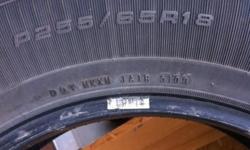 255/65R18 Goodyear ultra grip
very good condition
$400 OBO