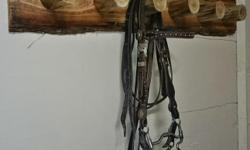 Add some warmth and charm to your stable, tack room, mud room or entry way. Beautiful hand crafted hangers are great for bridles, blankets, coats, chaps or whatever you need to hang out of the way.
Locally sourced maple on cedar boards, these will only