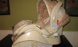 Rear-facing up to 22lbs. Seat is good until December 2014. Excellent condition.