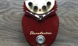 3 separate guitar accessories
Danelectro - Fab Tone (mint condition) - $35. Awesome distortion pedal and no longer manufactured to the best of my knowledge. "Danelectro pioneered tube amps in 1947. This hot little box delivers the definitive vintage