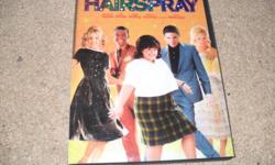 I have a 2 disc copy of Hairspray, this movie stars John Travolta, Michelle Pfeiffer, Christopher Walken, Amanda Bynes, Zac Effron, Brittany Snow
 
-Watched Once
- Excellent Condition
 
Feel free to contact me if interested!!