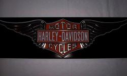 Harley Davidson sign as new as pictured ---sz 23 1/4 in by 7 inches
Please click on VIEW SELLERS LIST above to see other items Ihave for sale
250 812 7765