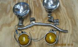 driving lights. all lights work
need to be cleaned and assembled.  $150.00